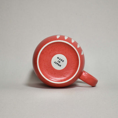 MINO DARUMA BIG MUG AKAKESSHOU（赤結晶）