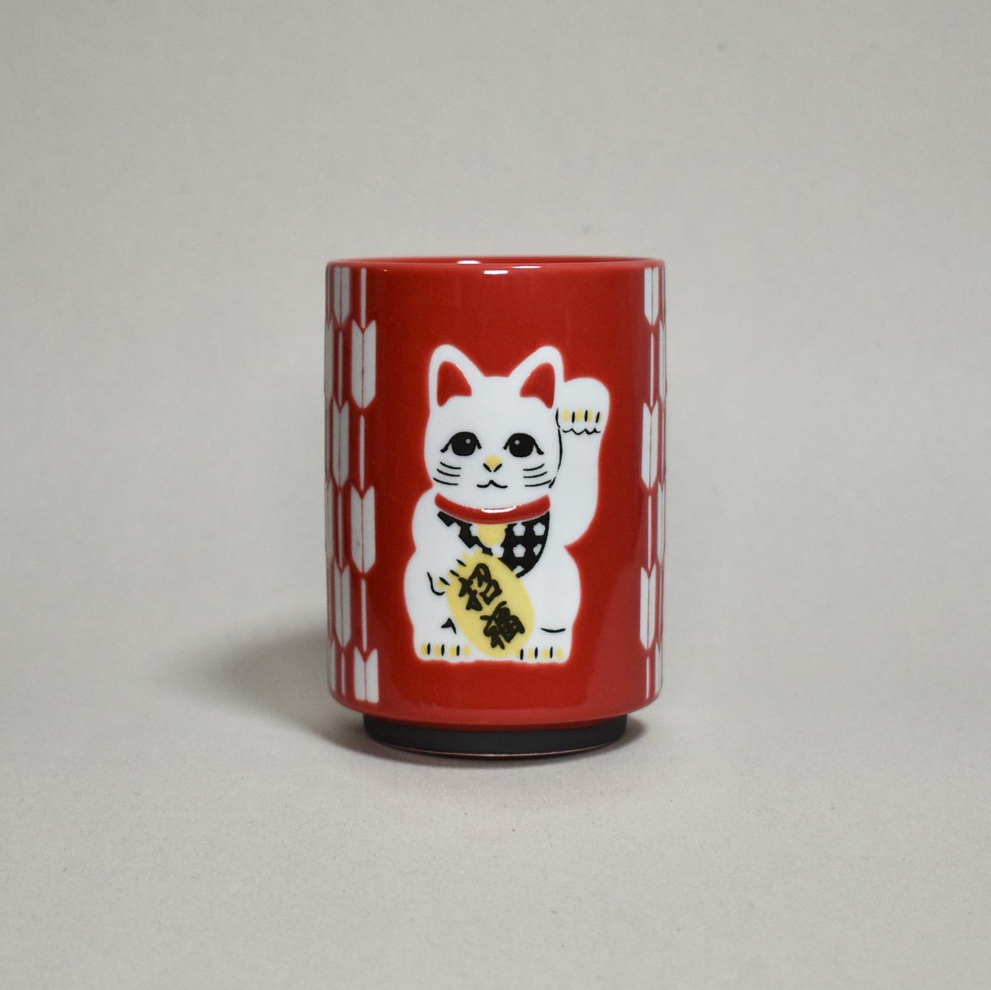 MINO WARE YUNOMI MANEKINEKO（招き猫）