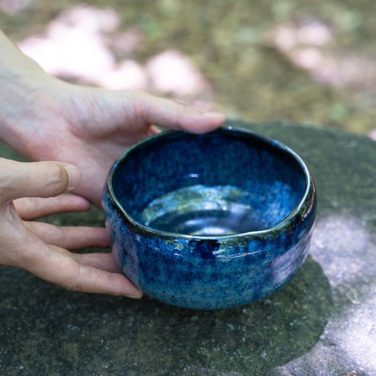 MINO WARE MATCHA BOWL 青釉流し
