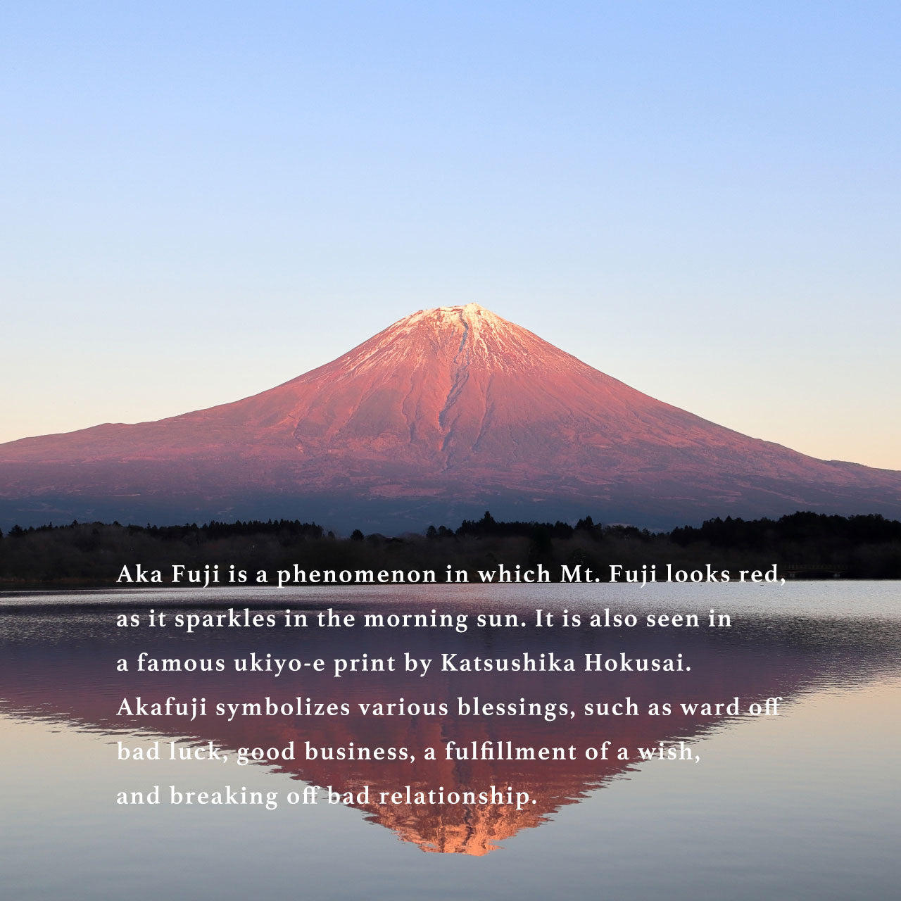 Happiness 赤富士 <Akafuji> small