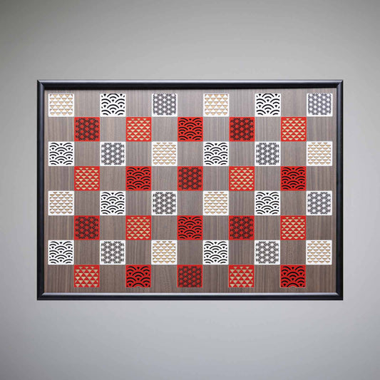 Happiness Ichimatsu Pattertn （市松模様）