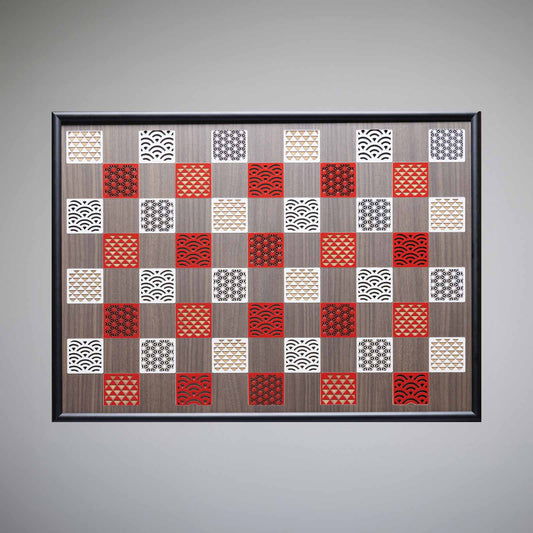 Happiness Ichimatsu Pattertn （市松模様）