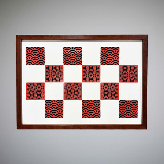 Happiness 市松模様 <Ichimatsu moyou> small