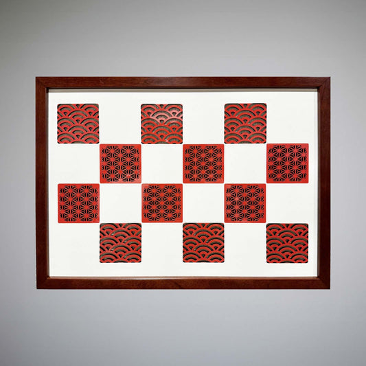 Happiness 市松模様 <Ichimatsu moyou> small